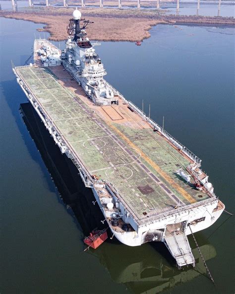 Abandoned Soviet Aircraft Carrier