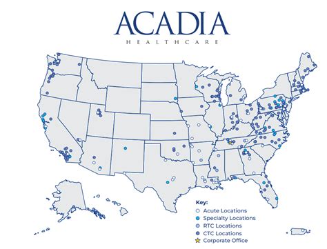 Acadia Healthcare Locations