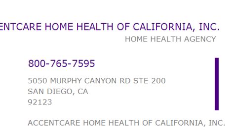 Accentcare Home Health Fax Number