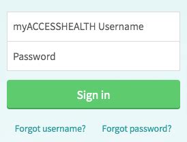 Access Health Patient Portal Sign In