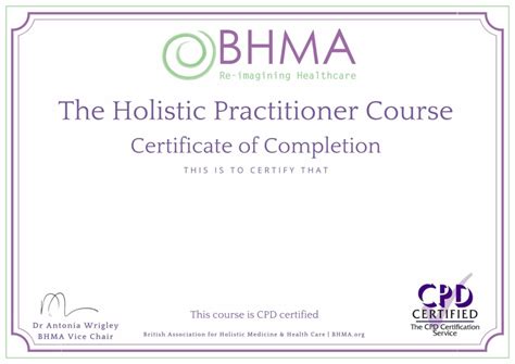 Accredited Holistic Health Practitioner Certification