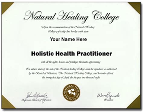 Accredited Holistic Health Practitioner Program