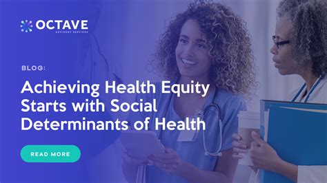 Achieving Health Equity Starts With Social Determinants Of Health Octave Leadership Advisory