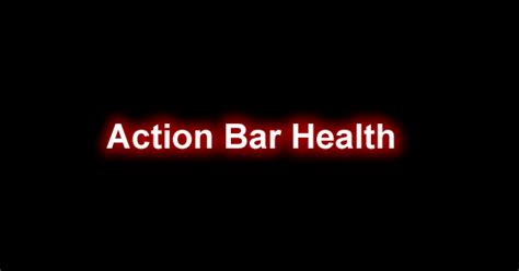 Action Bar Health Mc