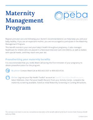 Active Health Maternity Management Program