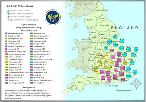 Active Usaf Bases In England