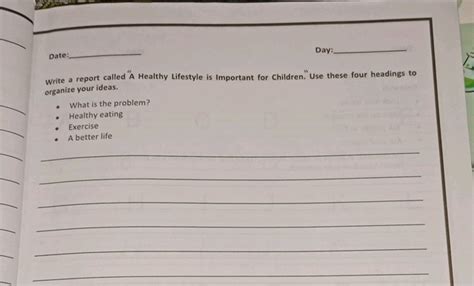 Activity 5 Date How Healthy Are You Try To Studyx