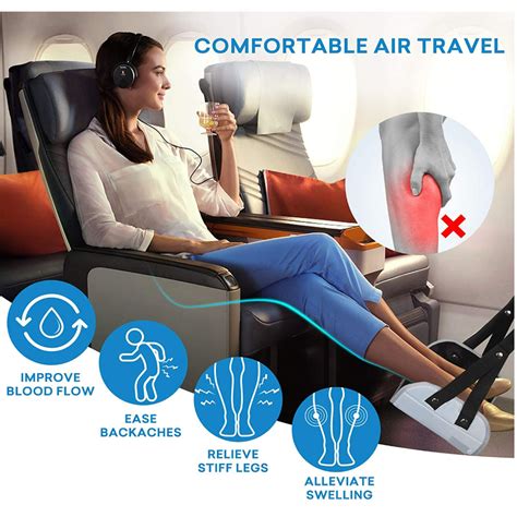 Adjustable Airplane Footrest