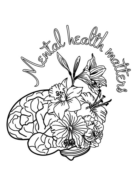 Adult Coloring Pages Mental Health