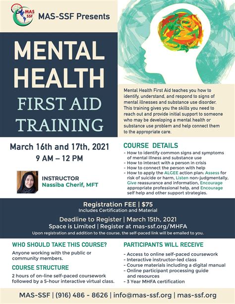 Adult Mental Health First Aid Training Four Rivers Behavioral Health Paducah September 19