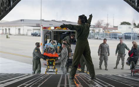 Aeromedical Evacuation Air Force Bases