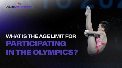 Age Limit For Olympics