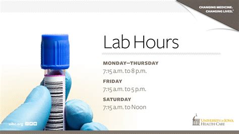 Ahn Robinson Lab Hours