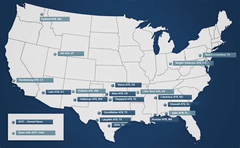 Air Force Base Locations