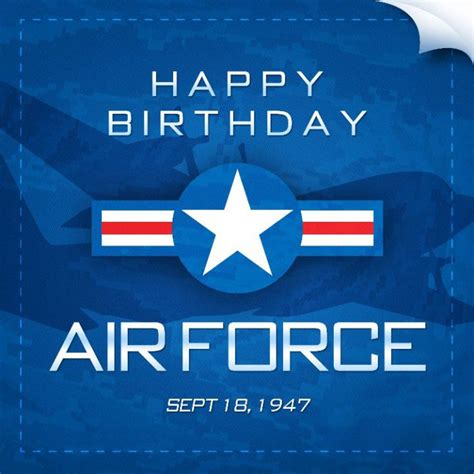 Air Force Birthday Message