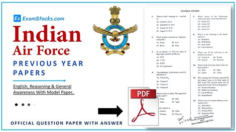 Air Force Exam Questions Pdf