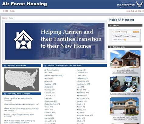 Air Force Housing Website