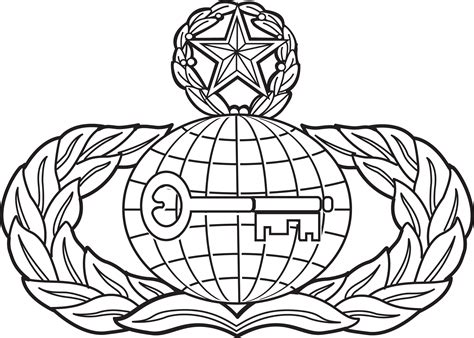 Air Force Intelligence Officer Badge