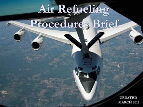 Air To Refueling Procedures