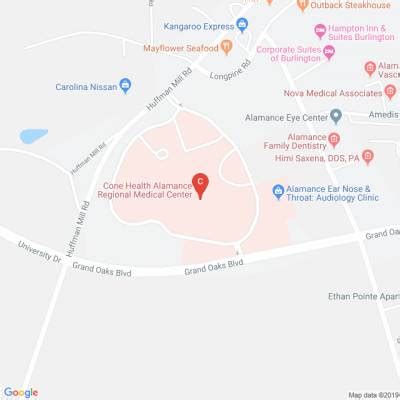 Alamance Regional Medical Center Map