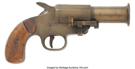 All Brass World War I German Flare Pistol Military Patriotic Lot 57804 Heritage Auctions