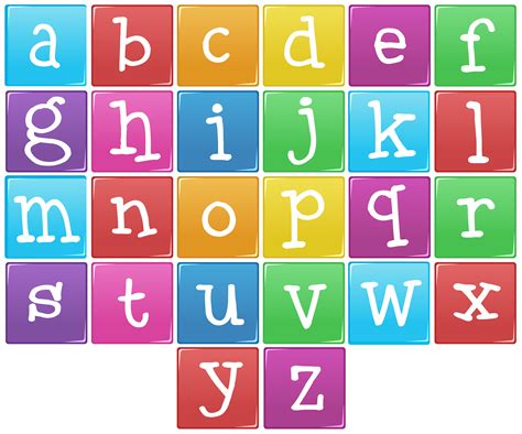 Alphabet English A To Z