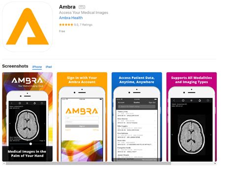 Ambra Health Patient Portal