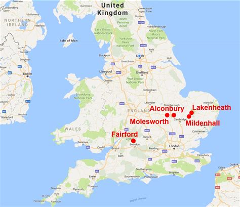 US Army Bases in UK