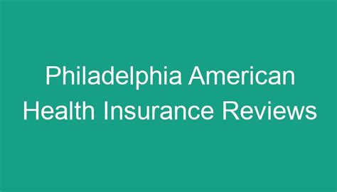 American Health Insurance Reviews