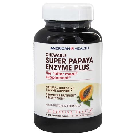 American Health Papaya Enzyme Plus