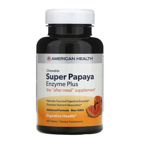 American Health Papaya Enzyme Benefits