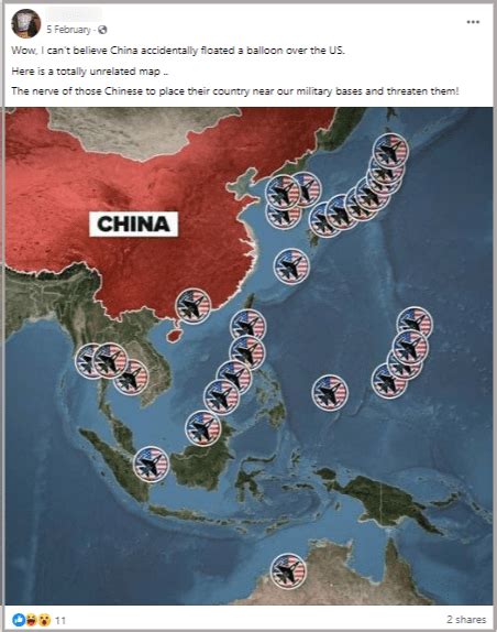 American Military Bases Around China