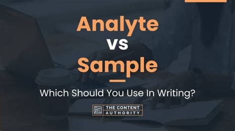 Analyte Vs Sample