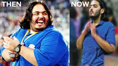 Anant Ambani Then And Now