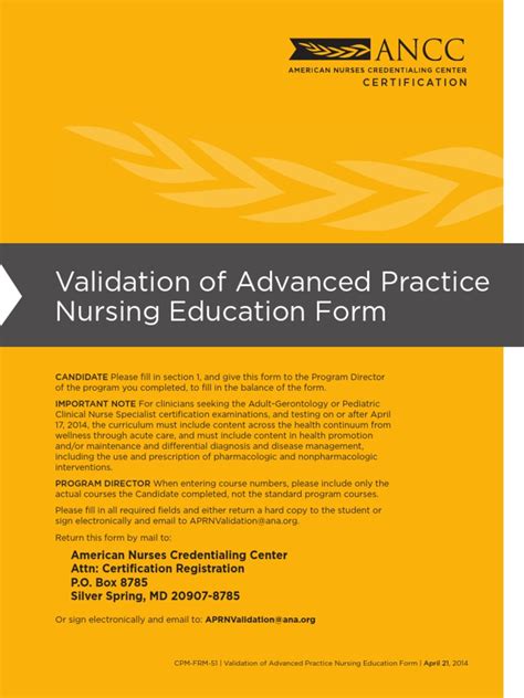 Ancc Nurse Practitioner Certification