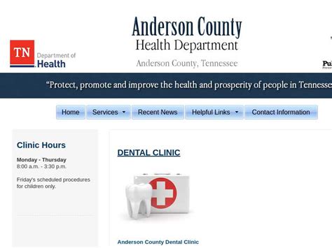 Anderson County Health Department Appointment