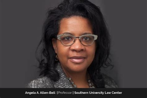 Angela A Allen Bell An Activist Scholar A Legal Expert