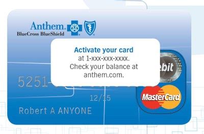 Anthem Hsa Debit Card Login