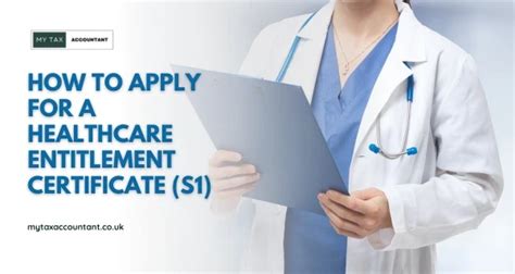 Apply For S1 Healthcare Certificate