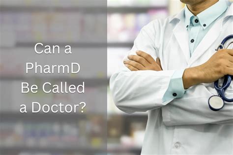 Are Pharmacists Considered Doctors