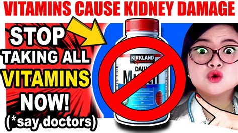 Are Vitamins Bad For Kidneys