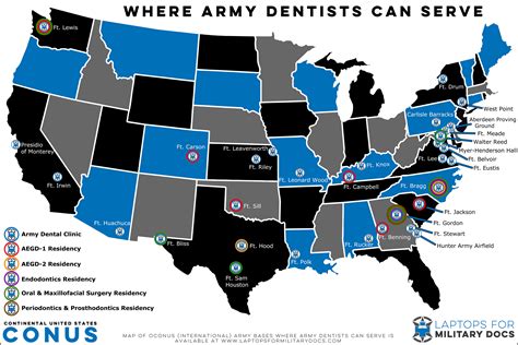 Army Bases By State