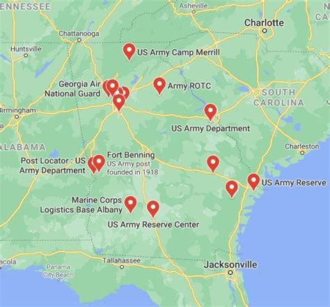 Army Bases In Georgia Operation Military Kids