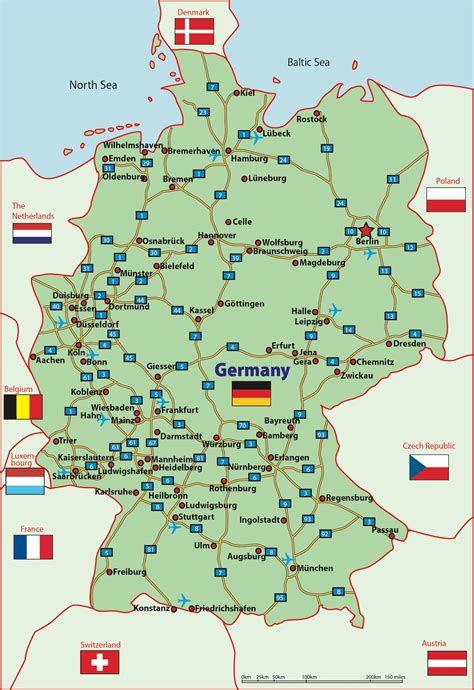 Germany Army Bases Map