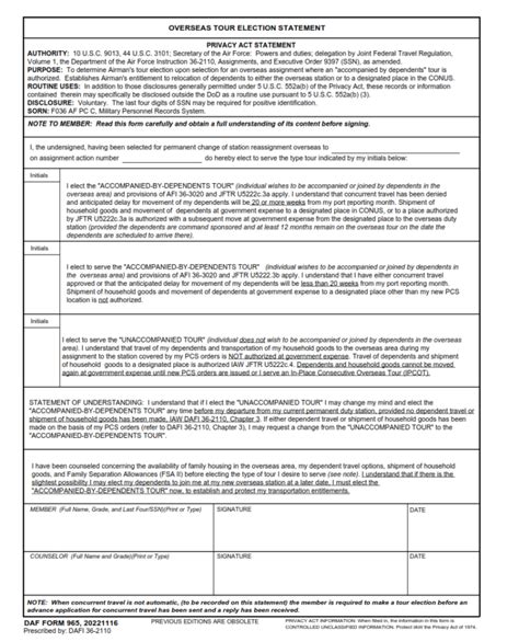 Army Consecutive Overseas Tour Regulations