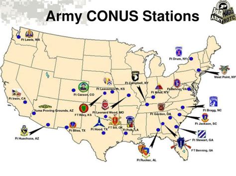 Army Duty Station List