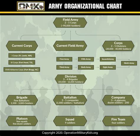 Army Forces Command Organization Chart