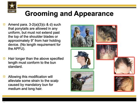 Army Hair Regulations Male