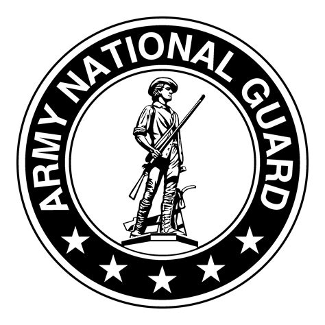 Army National Guard Logo Vector