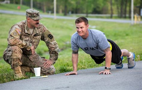 Army Officer Fitness Test Standards